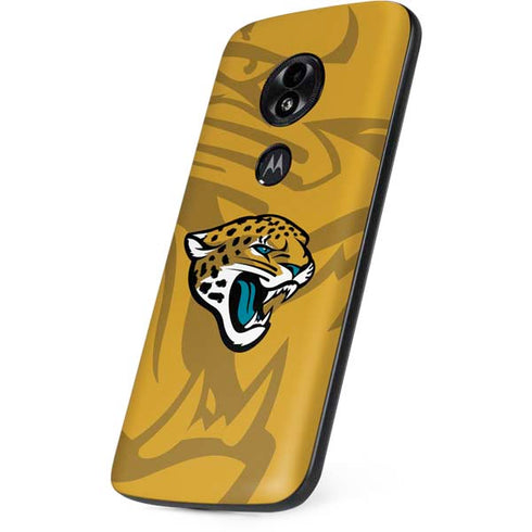 NFL Jacksonville Jaguars Double Vision Moto E5 Play Skin